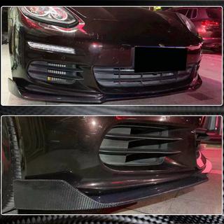 Frontspoilerlæbe til forreste kofanger (til Base 2013-2016, kulfiber) Porsche Panamera 2009–2016 foto 4
