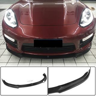 Kulfiber frontkofangerlæbe Lip V1 (til Turbo/Turbo S/GTS) Porsche Panamera 2009–2016 foto 1