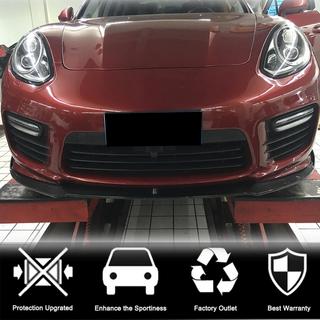 Kulfiber frontkofangerlæbe Lip V1 (til Turbo/Turbo S/GTS) Porsche Panamera 2009–2016 foto 2