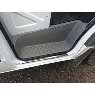 Dørtrinslister VIP-style (2 stk., stål) Mercedes Sprinter W906 2006–2018 foto 1