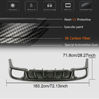 Porsche Panamera 2009–2016 Diffuser til bagkofanger (2009-2013, carbon) foto 5