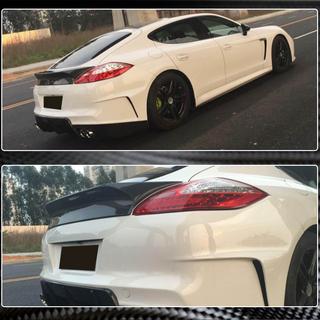 Spoiler (2009-2013, kulfiber) Porsche Panamera 2009–2016 foto 3