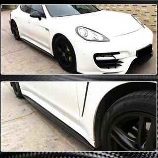 Sideskørter V1 (2009-2013, Carbon) Porsche Panamera 2009–2016 foto 3