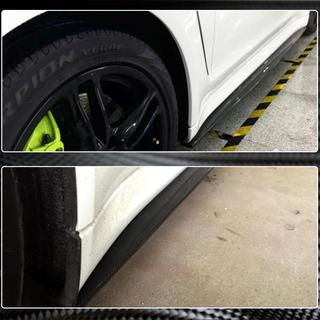 Sideskørter V1 (2009-2013, Carbon) Porsche Panamera 2009–2016 foto 4