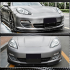 Porsche Panamera 2009–2016 Kofangerlæbe til forreste kofanger Lip (til Base 2009-2013, kulfiber) foto 4