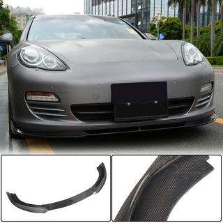 Kofangerlæbe til forreste kofanger Lip (til Base 2009-2013, kulfiber) Porsche Panamera 2009–2016 foto 1