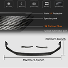 Porsche Panamera 2016–2023 Front bumperlæbe Lip (2016-2020, carbon) foto 8