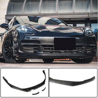 Front bumperlæbe Lip (2016-2020, carbon) foto 1