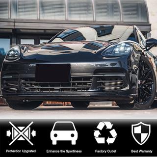 Front bumperlæbe Lip (2016-2020, carbon) foto 3