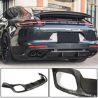 Porsche Panamera 2016–2023 Bagkofanger diffuser (2016-2020, Carbon) foto 1