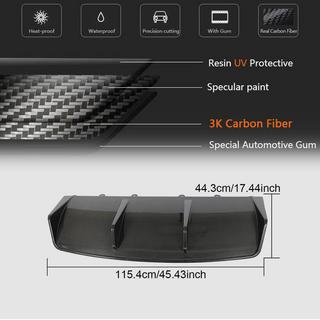 Bagkofanger-diffuser (til 2019-2024 Turbo S SD, carbon) foto 4