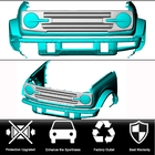Ford Bronco 2021– Kølergrill V2 (Carbon) foto 2