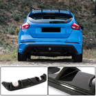 Ford Focus III 2011–2017 Diffuser til bagkofanger (til RS 2015-2017, Carbon) foto 1
