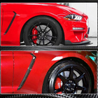 Ford Mustang 2015–2023 Skærmkapper til forskærme (2018-2023, kulfiber) foto 2