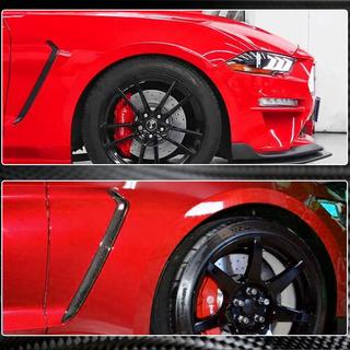Skærmkapper til forskærme (2018-2023, kulfiber) Ford Mustang 2015–2023 foto 2