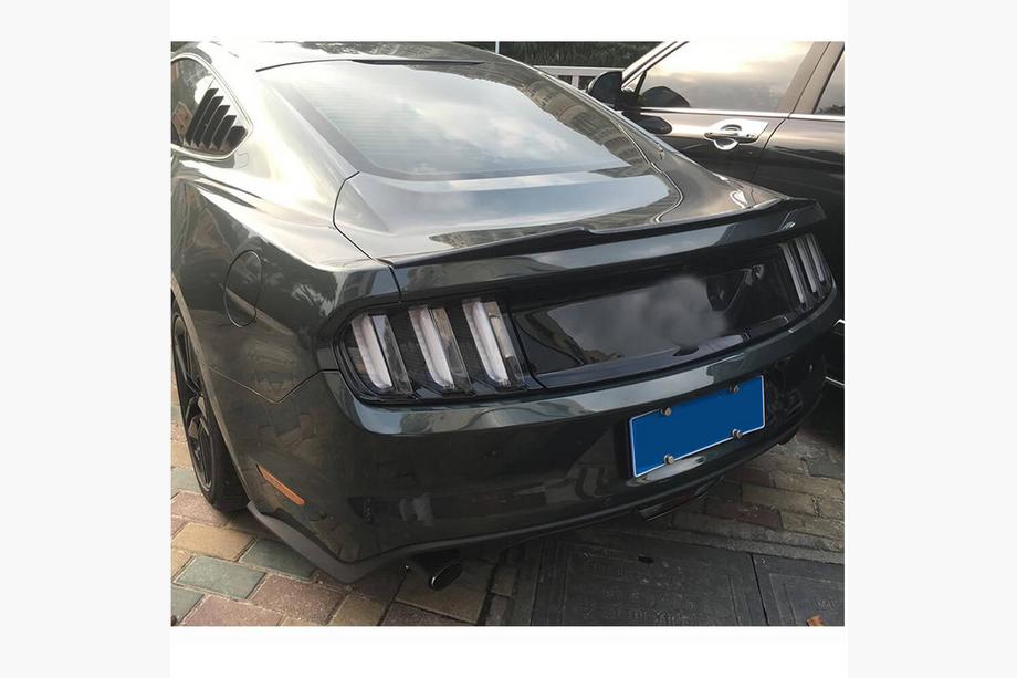 Ford Mustang 2015–2023 Spoiler V5 (Carbon) Foto 2