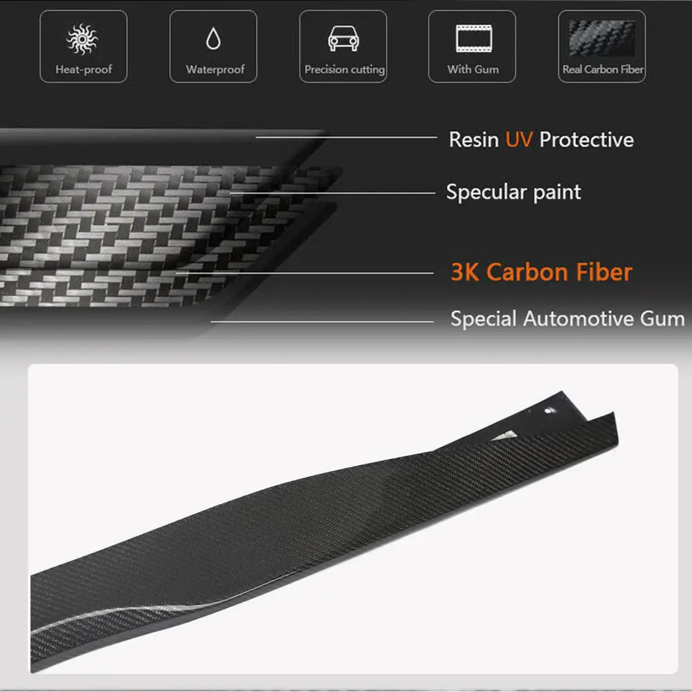 Sideskørter (Carbon) foto 3