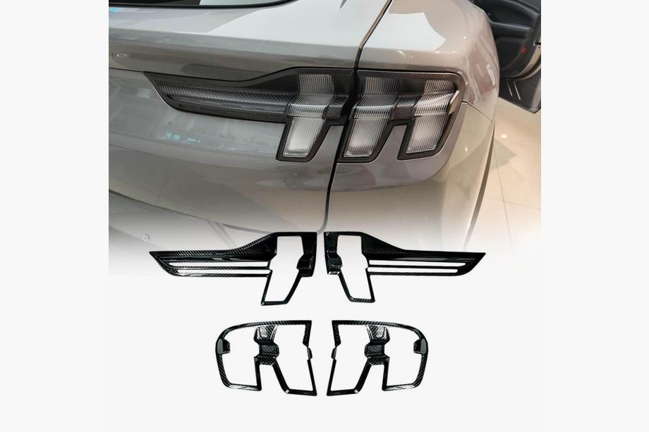 Ford Mustang E-mach 2020– Kulstof baglygtekåber Image