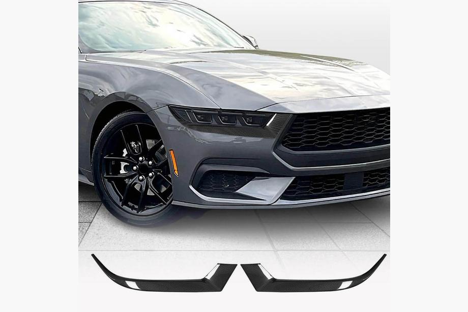 Ford Mustang 2024– Kulfiber tågelygte-dæksler Image