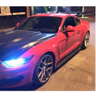 Ford Mustang 2015–2023 Sideskørter V2 (Carbon) foto 2