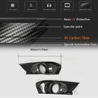 Ford Mustang 2015–2023 Tågelygte covers V2 (2015-2017, Carbon) foto 5