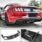 Ford Mustang 2015–2023 Bagkofanger-diffuser V1 (2015-2017, Carbon) foto 1