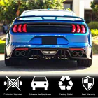 Ford Mustang 2015–2023 Bagkofanger-diffuser V1 (2015-2017, Carbon) foto 2