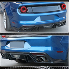 Ford Mustang 2015–2023 Bagkofanger-diffuser V2 (2015-2017, Carbon) foto 3