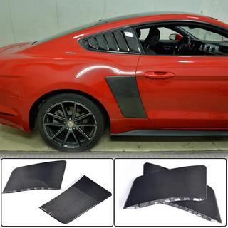 Bagskærmsafdækninger (2015-2017, Carbon) Ford Mustang 2015–2023 foto 1