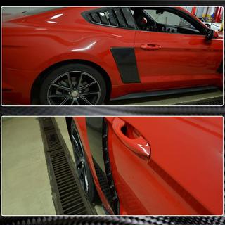 Bagskærmsafdækninger (2015-2017, Carbon) Ford Mustang 2015–2023 foto 4
