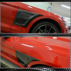 Ford Mustang 2015–2023 Kulfiberbeklædning til forskærme foto 4