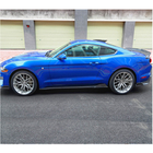 Ford Mustang 2015–2023 Sideskørter V3 (Kulfiber) foto 3