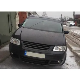 Øjenlåg til forlygter (sort) Volkswagen Caddy 2004–2010 foto 4