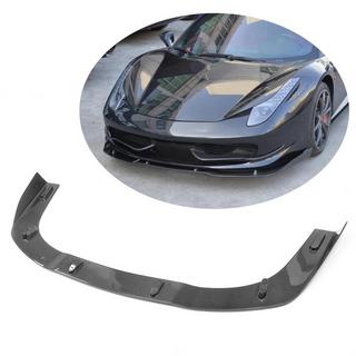 Frontspoilerlæbe til forreste kofanger Lip (2011-2013, kulfiber) Ferrari 458 Italia 2009–2015 foto 1