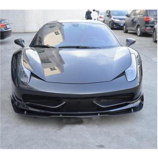 Frontspoilerlæbe til forreste kofanger Lip (2011-2013, kulfiber) Ferrari 458 Italia 2009–2015 foto 4