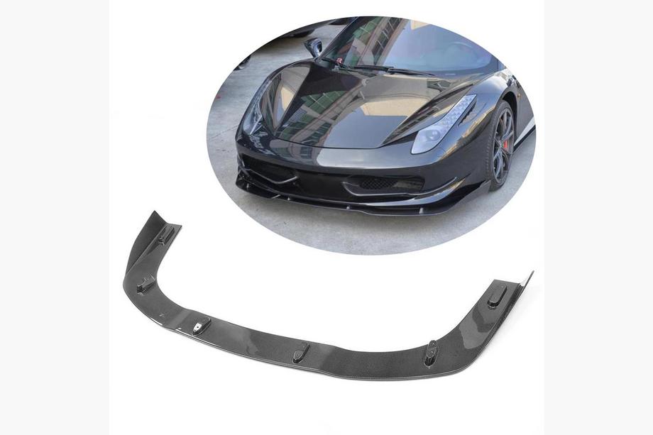 Ferrari 458 Italia 2009–2015 Frontspoilerlæbe til forreste kofanger Lip (2011-2013, kulfiber) Image