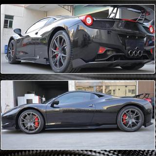 Sideskørter (2011-2013, Carbon) Ferrari 458 Italia 2009–2015 foto 4