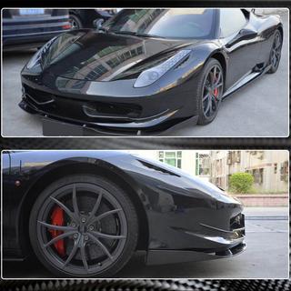 Frontkofanger-læber V2 (2011-2013, carbon) Ferrari 458 Italia 2009–2015 foto 4