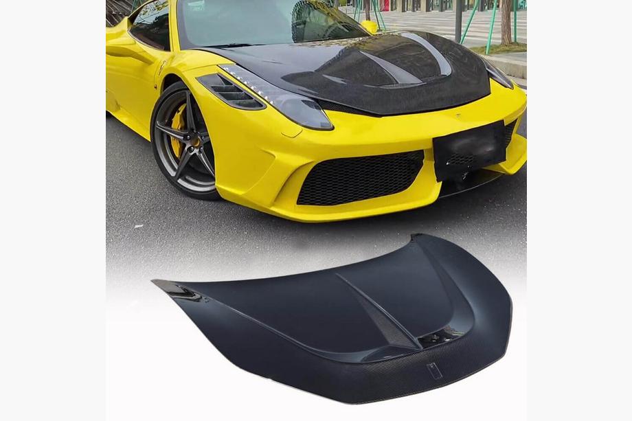 Ferrari 458 Italia 2009–2015 Motorhjelm (2011-2013, kulfiber) Image