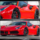 Ferrari 488 GTB 2015–2019 Kulfiber skærmbreddere bag (2015-2019, Kulfiber) foto 4