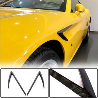 Kulfiber skærmkapper til forskærme (2015-2018, Carbon) Ferrari California 2008–2017 foto 1