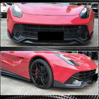 Ferrari F12 Berlinetta 2012–2017 Frontkofanger-lip (2012-2014, Kulfiber) foto 3