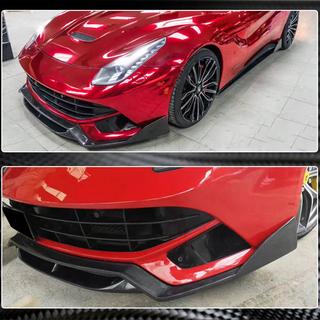 Frontkofanger-lip (2012-2014, Kulfiber) Ferrari F12 Berlinetta 2012–2017 foto 4