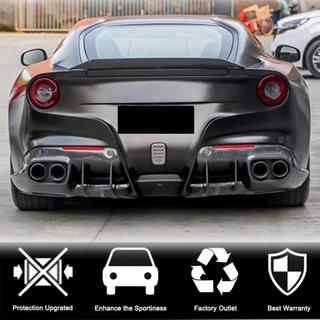 Bagkofangerdiffuser (2012-2014, Carbon) Ferrari F12 Berlinetta 2012–2017 foto 3