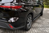 Toyota Highlander 2019– OEM sidetrin (2024+, 2 stk., aluminium) foto 5