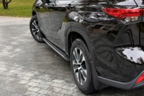 Toyota Highlander 2019– OEM sidetrin (2024+, 2 stk., aluminium) foto 11