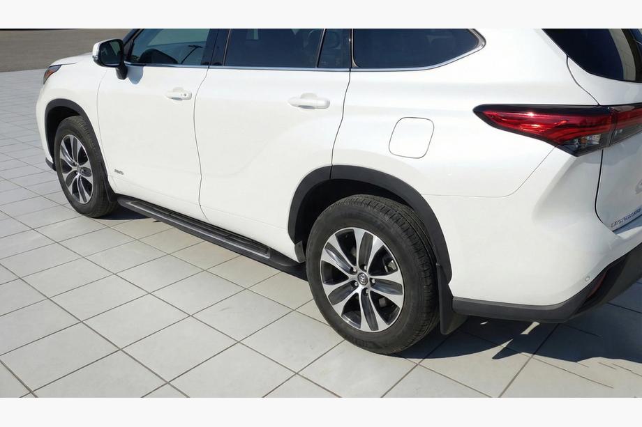 Toyota Highlander 2019– OEM sidetrin (2024+, 2 stk., aluminium) Image