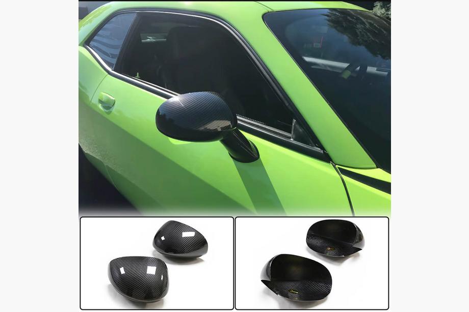 Dodge Challenger 2008–2023 Spejlkåber (carbon) Image