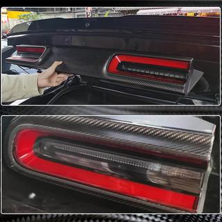 Bagklapbeklædning (2015-2023, Kulfiber) Dodge Challenger 2008–2023 foto 4