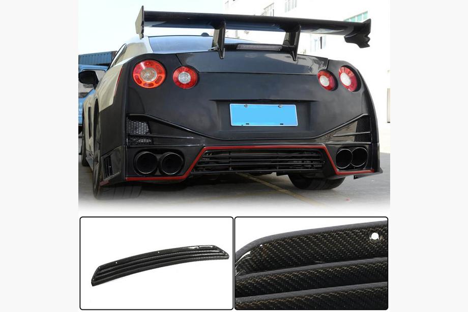 Nissan GT-R 2008–2025 Diffuser til bagkofanger (2009-2015, Carbon) Image